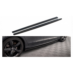Dokładka Volvo V90 S90 R-Design II Progi Gloss Black