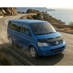 Převlek přední části kapoty černý VW T5 2003-10