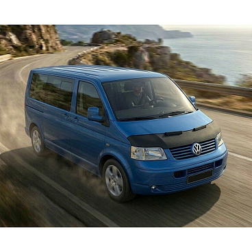 Převlek přední části kapoty černý VW T5 2003-10