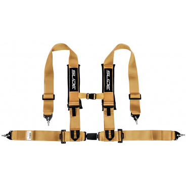 Sportovní pásy Slide V2 Zlaté 4P 3" E4