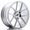JR Wheels JR30 18x8,5 ET35 5x120 Stříbrná Leštěná Čelní Strana