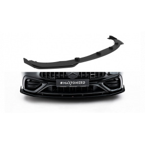 Splitter Mercedes-Benz AMG CLE 53 C236 Przód Street Pro Black + Gloss Flaps