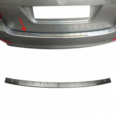 Nerez ochranný kryt zadního nárazníku Omtec matný II  Škoda Octavia II Facelift Combi 2009-13