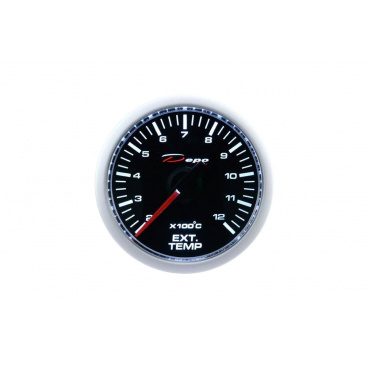 Přídavný budík Depo Racing Teplota výfukových plynů 52 mm Přídavný budík Depo Racing Teplota výfukových plynů 52 mm