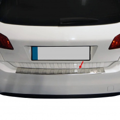 Nerez broušený kryt hrany zadního nárazníku Peugeot 308 2014-2021 HTB