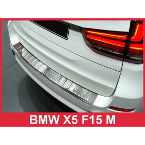 Nerez kryt- ochrana prahu zadního nárazníku BMW X5 F15 M 2013-14