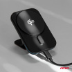 Držák na telefon do auta na sklo a palubní desku s rychlou bezdrátovou nabíječkou Qi2 15W 