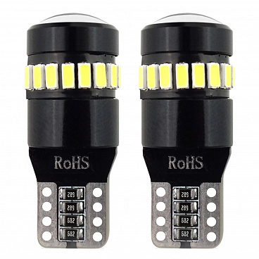 Žárovka 18 SMD 3014 + 1SMD 1SMD T10 W5W White 12V / 24V CANBUS Žárovka 18 SMD 3014 + 1SMD 1SMD T10 W5W White 12V / 24V CANBUS
