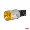 LED žárovky STANDARD W16W T15 3030 8SMD + 3020 1SMD bílé 12V 24V