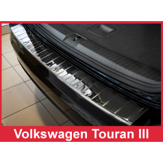 Nerez kryt- ochrana prahu zadního nárazníku Volkswagen Touran III 2015+