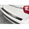 Nerez kryt-černá ochrana prahu zadního nárazníku Mercedes GLA X156 2013-16
