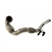 Downpipe Decat - nerez náhrada katalyzátoru AUDI S3 VW GOLF VII R 2.0T + termická clona