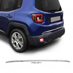 Nerez leštěná hrana zadního kufru Omtec Jeep Renegade 2019+