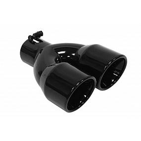 Nerez dual koncovka černá (vstup 63 mm, výstup 89 mm) Nerez dual koncovka černá (vstup 63 mm, výstup 89 mm)