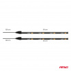 LED COB pásky do auta boční bílé 2x30cm 12V AMIO-04575