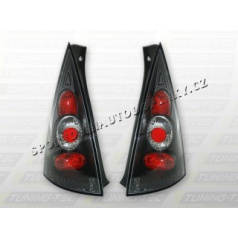 CITROEN C3 2002-09 ZADNÍ LAMPY BLACK