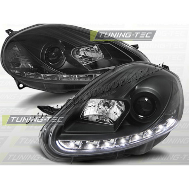 FIAT GRANDE PUNTO 2005-09 PŘEDNÍ ČÍRÁ LED SVĚTLA DAYLIGHT BLACK FIAT GRANDE PUNTO 2005-09 PŘEDNÍ ČÍRÁ LED SVĚTLA DAYLIGHT BLACK