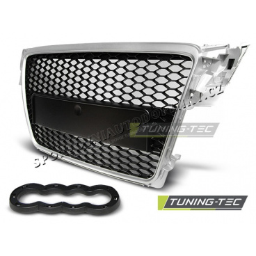 Audi A4 B8 2008-2011 silver maska (GRAU03) Audi A4 B8 2008-2011 silver maska (GRAU03)