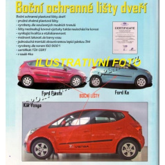 Lišty dveří (F-4), Kia Rio II, 2005+, 4 dveř. + Combi