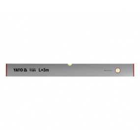 Lať zednická Al s 2x libelami 3,0 m