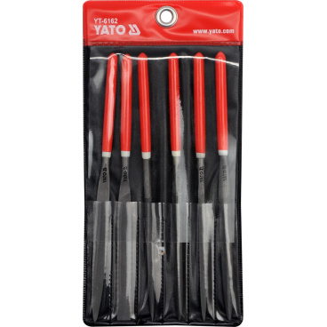 Sada pilníků jehlových 5 x 180 mm 6 ks