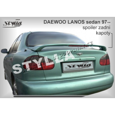 DAEWOO LANOS SEDAN  (97-01) spoiler zad.  kapoty DL3L