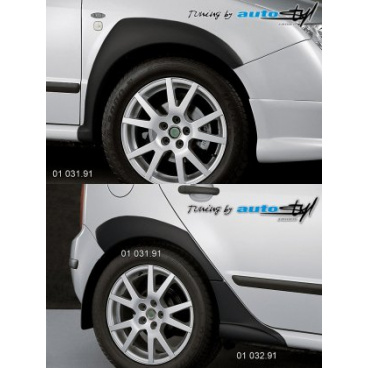 Škoda Fabia Nástavky blat. - 6 dílů + 01 032.91 - č. desén* Škoda Fabia Nástavky blat. - 6 dílů + 01 032.91 - č. desén*