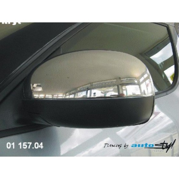 Kryty zpětných zrcátek chrom Škoda Fabia II Kryty zpětných zrcátek chrom Škoda Fabia II