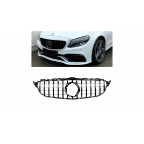 Gril Mercedes-Benz C W205 S205 A205 C205 Facelift GT Lesklá Černá