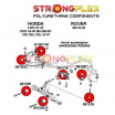 Honda CRX 1992-97 StrongFlex  kompletní sestava silentbloků 36 ks