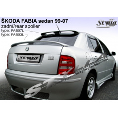 Škoda Fabia sedan 1999+ zadní spoiler (EU homologace)