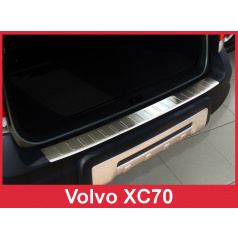 Nerez kryt- ochrana prahu zadního nárazníku Volvo XC70 2004-07