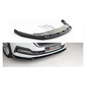 Splitter Skoda Octavia IV przód v.1 Gloss Black Splitter Skoda Octavia IV przód v.1 Gloss Black