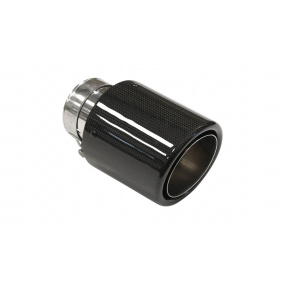 Koncovka tlumiče 114mm vstup 76mm Carbon Gloss