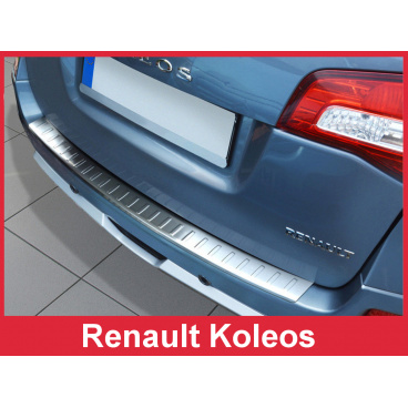 Nerez kryt- ochrana prahu zadního nárazníku Renault Koleos I 2008-16