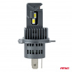 Automobilové LED žárovky F25 SILVER FULL CANBUS 58W H4 H19 12V 24V AMIO-04703