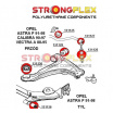 Opel Calibra StrongFlex Sport sestava silentbloků jen pro přední nápravu 6 ks