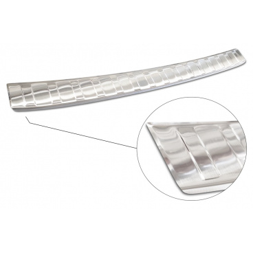 Nerez kryt- ochrana prahu zadního nárazníku BMW X6 F16 2014-19 Nerez kryt- ochrana prahu zadního nárazníku BMW X6 F16 2014-19