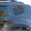 Plastové kryry zadních bočních oken Dacia Duster 2010-18