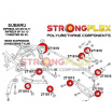 Subaru Impreza 2001+ GH GR StrongFlex kompletní sestava silentbloků 33 ks