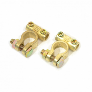 Akumulátorové svorky 2ks zinkové Akumulátorové svorky 2ks zinkové