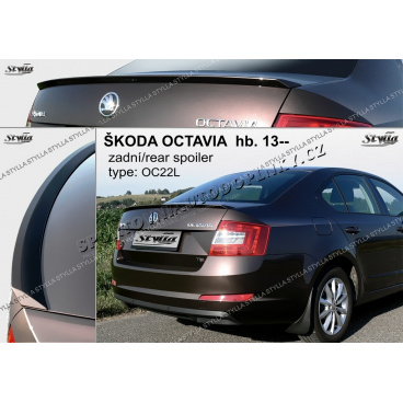 Zadní spoiler Škoda Octavia htb 2013+ (EU homologace) Zadní spoiler Škoda Octavia htb 2013+ (EU homologace)