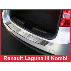 Nerez kryt- ochrana prahu zadního nárazníku Renault Laguna III Kombi 2008+