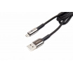 Kabel USB microUSB s LED diodou 1 m UC-11