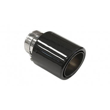 Koncovka tlumiče 114mm vstup 63mm Carbon Gloss