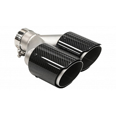 Koncovka tlumiče 101mm vstup 63mm Carbon Gloss