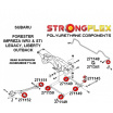 Subaru Legacy do 2006 BD BG StrongFlex Sport sestava silentbloků jen pro zadní nápravu 18 ks