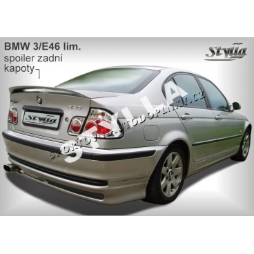 BMW 3/E46 SEDAN 98+ zadní křídlo (EU homologace)