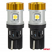 LED žárovky CANBUS W5W T10 3030 4SMD + 3020 1SMD bílé 12V 24V AMIO-04990