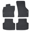 Přesné gumové autokoberce V pro koncerové vozy Škoda, Seat, VW 4 ks s fiksací